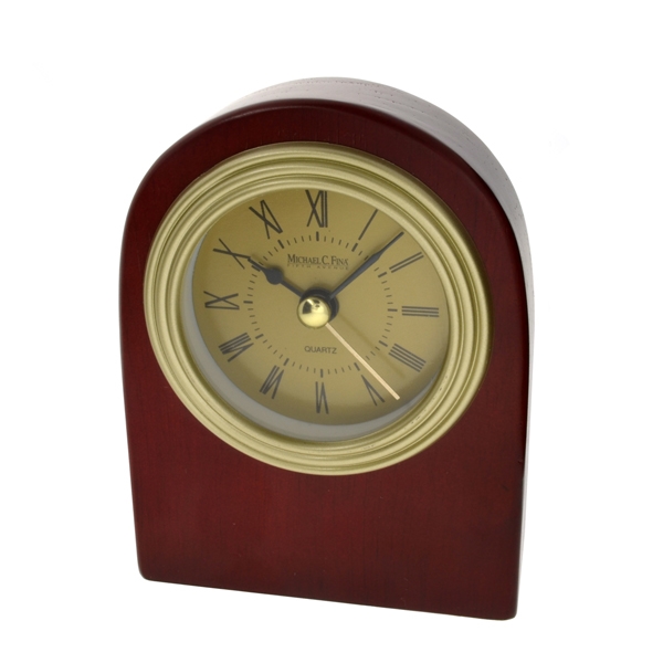 Solid Wood Standing Desk Top Clock New In Box 