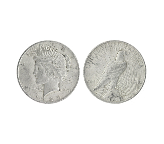 1925 U.S. Peace Silver Dollar Coin