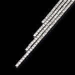 7.33ctw Diamond 18K White Gold Necklace (Vault_RR02) 