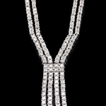 7.33ctw Diamond 18K White Gold Necklace (Vault_RR02) 