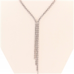 7.33ctw Diamond 18K White Gold Necklace (Vault_RR02) 