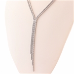 7.33ctw Diamond 18K White Gold Necklace (Vault_RR02) 